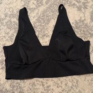 Black V-Neck bralette